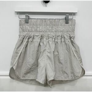 Women’s Free People Movement Shorts Silver Size Small S